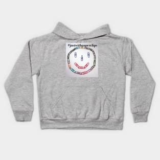 #justwithpaperclips Kids Hoodie